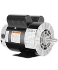 Beefy 3HP Air Compressor Motor 3450 RPM Open Drip Proof 56 Frame Five Eighths Inch Keyed Shaft CCW 115 230V Single Phase Heavy Duty