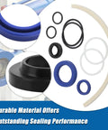 2 Post Lift Hydraulic Cylinder Seal Rebuild Kit For 7000 10000 Lb Chinese Cylinders Replaces YG32-9180 BH723515A 992317