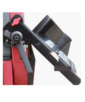 Heavy Duty Electric Belt And Disc Sander Featuring A Kickass 3450Rpm Motor adjustable angle settings for precision woodworking use.
