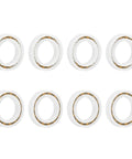 8 Pack POM Plastic Bearings 20 X 32 X 7 MM Deep Groove Ball Bearings With Glass Balls And Nylon Cage