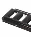 Horizontal E Track Rail End Caps For Trailers And Trucks, Durable Black Plastic End Protectors To Smooth Sharp Rail Ends, 3-3/4 in.