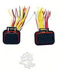Heavy Duty 26 Plus 34 Pin Ecu Connector Harness Kit With Pre Wired Pdm Wiring Looms showing rugged plugs and wires.