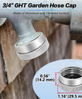 Vacuum Breaker Replacement Kit With Anti Siphon Valve, ASSE 1019 A Certified Repair Kit For Outdoor Faucets, garden hose cap