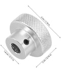 Solid Aluminum Alloy Mini Lathe Handwheel With 0.3 Inch Inner Hole For Smooth Milling Control And Precise Operation In Any Garage Shop Project, 3 cm