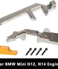 Pro Grade Engine Camshaft Alignment Timing Tool Kit For Mini Cooper N12 N14 1.4L/1.6L Engines components displayed