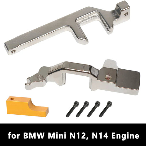 Pro Grade Engine Camshaft Alignment Timing Tool Kit For Mini Cooper N12 N14 1.4L/1.6L Engines components displayed
