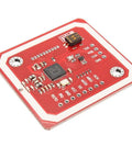 PN532 NFC RFID Module V3 Kit With I2C SPI And HSU Interfaces for Arduino And Raspberry Pi, circuit board, red color, close-up