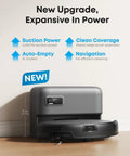 Like-New C10 Robot Vacuum With Self-Empty Dock Hands-Free Cleaning Monster 4000 Pa Suction LiDAR Smart Mapping