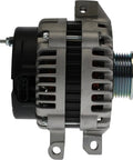 Side view of New Replacement Alternator For Chevy Trailblazer 2002 2003 2004 2005 4.2L 6 Cylinder SUV, PM Series Drop In Fit