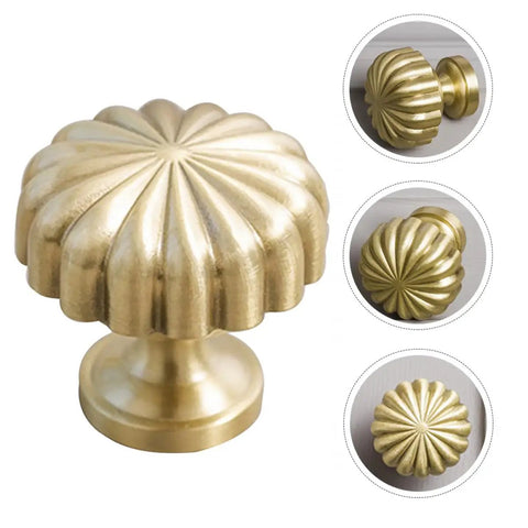 Solid Brass Drawer Knob And Cabinet Pull Handle 30mm Gold Finish For Kitchen Cabinets Dressers And Home Furniture Hardware With Vintage Decorative Cabinet Knobs And Dresser Pulls