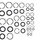 Secure Rock Solid Impact Sockets Fast With Tough Steel Retainer Rings For 38, 12 And 34 Inch Air Wrenches Plus O-Rings To Keep Your Garage Tools Locked In Without Any Slipping Or Losing Parts During Heavy Duty Jobs Today. black steel retainer rings and O-rings for 3/8, 1/2, 3/4, 1 inch impact sockets
