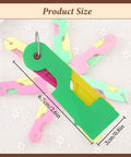 Automatic Needle Threader 3 Pack For Sewing Machines, Plastic Quick Threaders, size 6.8x2 cm, shown in green, yellow, and red.
