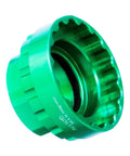 12 Speed Front Direct Mount Chainring Removal Tool For MTB And Road Cranksets CNC Machined Lock Ring Installer in green aluminum