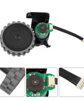Close-up of Left And Right Traveling Wheel Replacement For X6 X8 Robot Vacuum Cleaners with plug and play direct fit