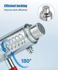 Badass 5/8 Inch Spring Loaded Twist Lock Plunger Pins 2 Pack For Tow Truck Stabilizer showing efficient locking mechanism and spring details.