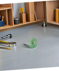Radial Bristle Disc For 3Mm Shank Kit With 1 Inch Rotary Tools and Small Spiral Flap Wheel on workspace.