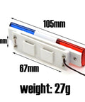 Dope RC Lighting Kit With Bright LED Strips For 1/8 And 1/10 Scale RC Cars, Realistic Flash And Alarming Light Effects, Easy Install