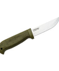 Finn Hawk 4 Inch Fixed Blade Knife with TPR Handle, German 4116 Steel Blade for Bushcraft