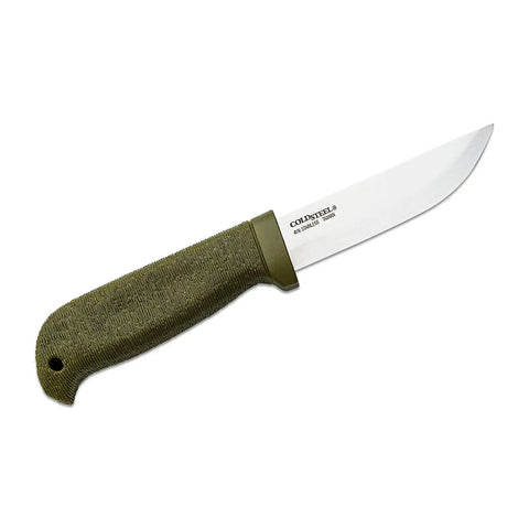 Finn Hawk 4 Inch Fixed Blade Knife with TPR Handle, German 4116 Steel Blade for Bushcraft