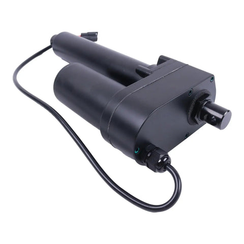 Liner Actuator 7721 7721-1 Replacement for Walker Lawn Equipment, black linear actuator with cable and connectors