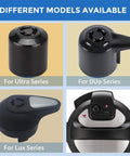 Universal Steam Release Handle And Valve For Duo Series Pressure Cookers 6 Quart To 8 Quart Models Replaces Steam Sealing