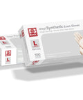 Straight Up Premium Clear Vinyl Exam Gloves Large 1000 Pack Latex Free Powder Free Smooth Finish Provides Dead On Tactile Feedback For Zero Stress Professional Use Safe For Sensitive Skin box with gloves