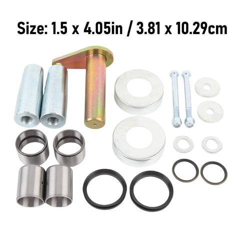 Beefed Up Pivot Pin Bushing Kit For Skid Steer Loaders Tapered Design OEM Compatible Replacement Heavy Duty
