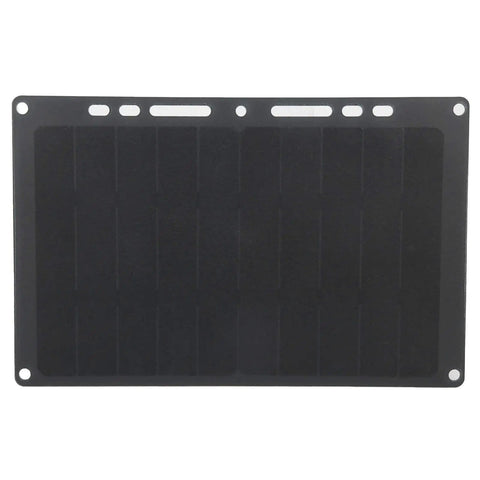6V 10W Monocrystalline Solar Panel Charger With 1700mAh Output Portable USB Power Bank IP65 Weatherproof Outdoor Ready