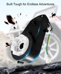 High Speed 24V Kids Ride On Gearbox RS550 40000RPM Motor Upgrade With Quick Change Wire Connectors DIY shown outdoors