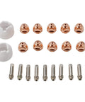 PCH-51 Plasma Torch Consumables Kit With Electrodes 9-5633 Nozzles 9-5724 Shield 8-5526 22-Piece Set For 3XR 4XI 5XR