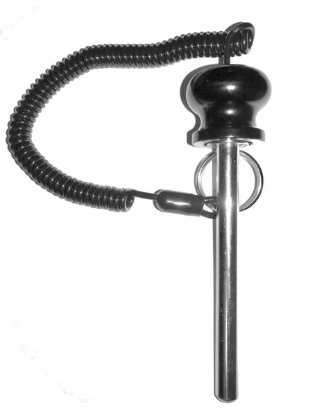 Magnetic Weight Stack Replacement Selector Pin Five And A Half Inch Locking Length With Three Eighths Inch Chrome Plated Steel Shaft