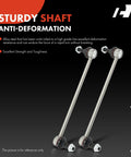Two Piece Front Sway Bar Link Set For Nissan Sentra 2013 To 2019 Juke 2011 To 2017 Leaf 2011 To 2012 NV200 2013 To 2021 City Express 2015 To 2018