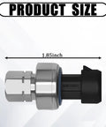 High Pressure AC Sensor Switch For Auto Air Conditioning Refrigerant Pressure Sensor Replacement OEM 13587668 1.85 inch