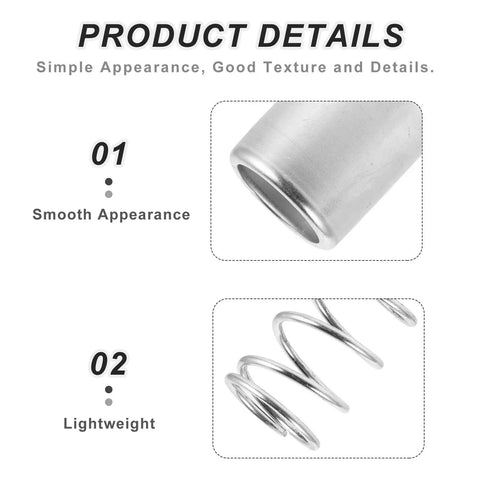 Floor Jack Replacement Parts Kit With Springs Pro Grade For Hydraulic Pump Piston Plunger Repair Made From Iron And Rubber Materials For Vehicle Maintenance In Automotive Garage For Tough Garage Use And Long Lasting Performance, iron spring and cap details