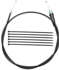 50 Inch Mini Bike Throttle Cable Replacement For Coleman CT200U CT200U EX BT200X CT100U Baja Warrior MB16 Motovox with cable ties
