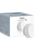 Presence Sensor FP2 MmWave Radar Motion Sensor With Zone Positioning Multi Person Fall Detection product box and unit