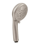 Six-Function Handheld Shower Head With Magnetix In Spot-Resist Brushed Nickel, 5.5-Inch Spray Head With Six Settings, Magnetic Dock