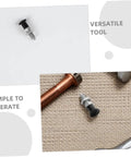 Heavy Duty Stainless Steel Indexing Plunger With Lightning Quick Reset Spring Pin For Factory Positioning And Machine Jigs on fabric background.