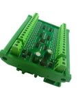 24 Channel RTU Control Module With RS485 Analog Input Collector, Plug And Play Programmable Automation Unit, close-up angle