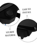 Waterproof LCD Display For Electric Bikes And Tricycles With Speedometer And Battery Monitoring, universal mount, black sturdy panel