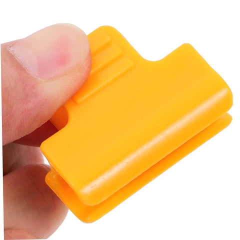30 Pack Grab And Go Greenhouse Clip Set For Securing Plastic Film Tarpaulin Netting And Shade, Heavy Duty Clamp Buckles With No Slip Grip, Yellow ABS Plastic, Weatherproof, Great For Garden Greenhouse DIY Projects