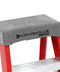 Solid As A Rock Two Step Fiberglass Work Platform Built For Rough Job Sites And Daily Grind Tasks Offering An Honest Three Hundred Pound Lift Rating And Type Ia Safety Mark That Absolutely Won Quit On You Handling Heavy Loads All Day Long, featuring a molded top with 300 lb capacity.