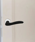 4 Pack Heavy Duty Neoprene Door Handle Covers Anti Slip Protective Sleeves For Car And Truck Handles Heat Cold Resistant Grip Sleeves That Lock Down And Keep Your Ride Solid And Secure on a door lever.