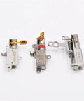 High Performance 5mm Gear Reduction Stepper Motor With Slick Metal Linear Screw Slider And Secure Fastening Nut Designed For Camera Phone Lifting Rig Modifications, three metal components.