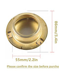 Top Shelf Fire Sprinkler Cover Plates With Sleek Concealed Trim Ring And Corrosion Resistant Body For Home And Office Ceiling Systems Upgrading Your Place Gets Crisp And Clean. Gold ceiling cover plate measuring 55mm and 86mm.