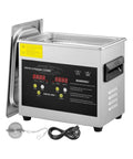 Countertop Ultrasonic Dishwasher With 10L Basin Knocks Out Grimy Buildup And Tough Residue Using 40 khz Waves, digital controls visible.