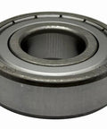 6204-2Z Ball Bearings 20x47x14 mm deep groove with double metal shield pre-greased shown in close-up view