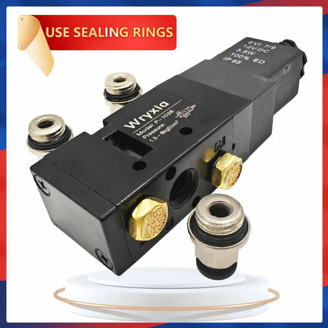 Push Pull Air Valve Four Way Two Position Manual Heavy Duty Tailgate Valve for Dump Trucks