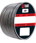Teadit Style 2007 braided packing spool, expanded PTFE with graphite, 5/8 in, 1 lb