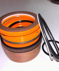 Premium Hydraulic Lift Cylinder Seal Kit Matching EC L150 BM Wheel Loader Machine Fits VOE11088807 Part Number Heavy Duty Construction Gear Restore Leaks Fast And Get It Running Smooth Like New orange seal rings